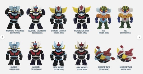 Nagai robot mini figures - nagai,